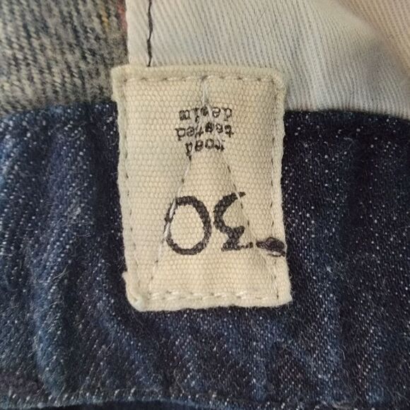 Volcom Vorta Rehto slim straight dark wash denim jeans sz 30 - Picture 8 of 9